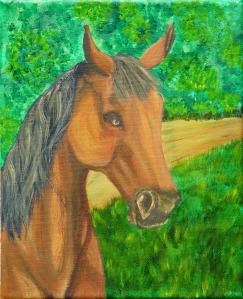 M. Mair, Curious (Horse), Original Art